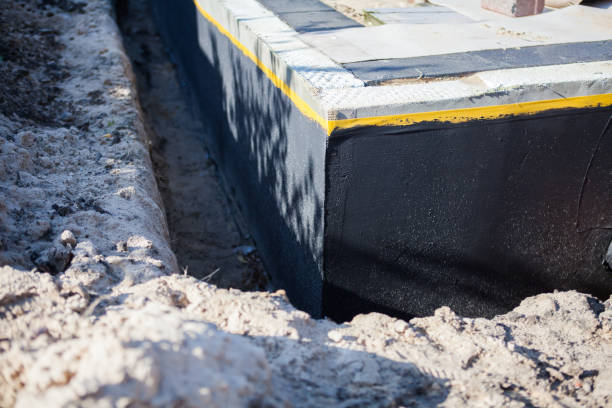Residential Waterproofing installation at a Fairfax, OH home by SJ Waterproofing Pros